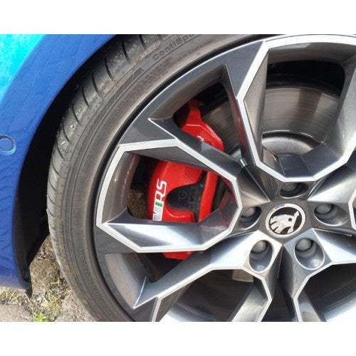 Skoda-VRS- brake-caliper-Decals-5-500x500 - R&E Wraps and Graphics LTD - Skoda VRS Brake Caliper Sticker Set - skoda