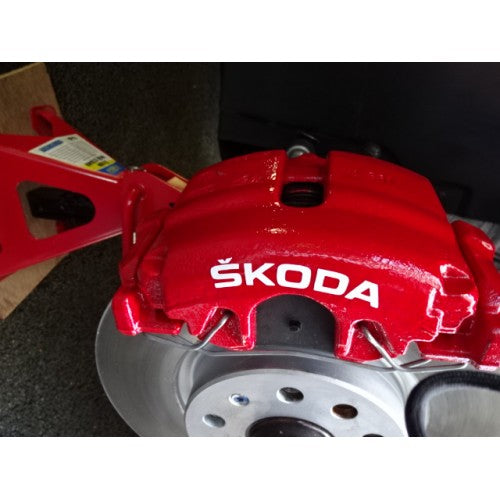 Skoda Brake Caliper Sticker Set