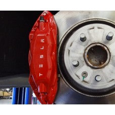 Tesla Brake Caliper Sticker Set