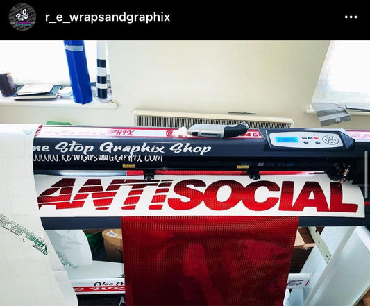 Antisocial Rear Window Sticker - rewrapsandgraphics