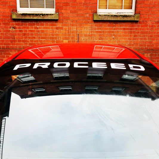 Citroen Proceed Sunstrip Window Vinyl Decals - rewrapsandgraphics