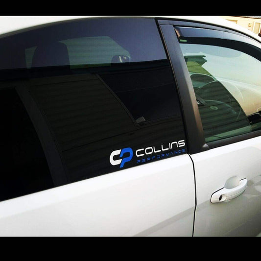 collins-performance-small-vinyl-decals-rewrapsandgraphics - R&E Wraps and Graphics LTD - Collins Performance Small Stickers - Collins performance, Collins performance graphics, collins performance stickers, side window stickers, small stickers, stickers, window stickers