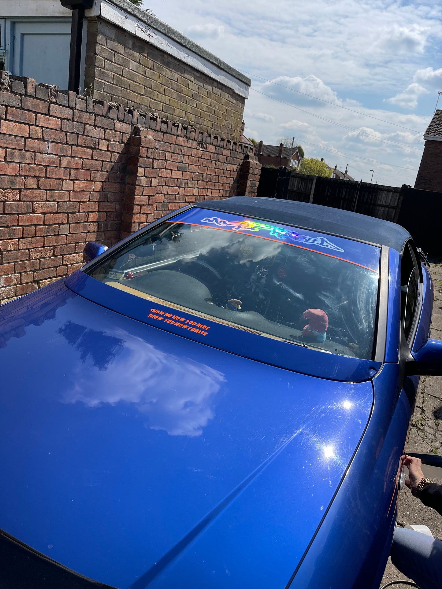 Custom Sunstrip Window Vinyl Decals - rewrapsandgraphics