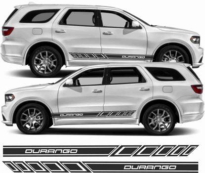 Dodge Durango Side Stripes Vinyl Decal Stickers - rewrapsandgraphics
