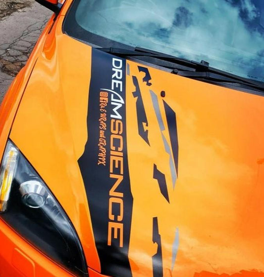 Dream Science Bonnet Stripe Vinyl Decal - rewrapsandgraphics