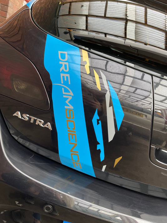 Dream Science Boot Stripe Vinyl Decal - rewrapsandgraphics