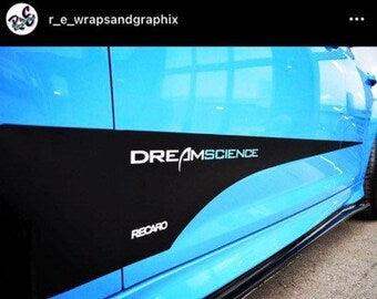 dream-science-side-stripes-vinyl-decals-rewrapsandgraphics - R&E Wraps and Graphics LTD - Dream Science Side Stripes - Dream Science, dream science side stripes, dreamscience, dreamscience side stripes, side stripes