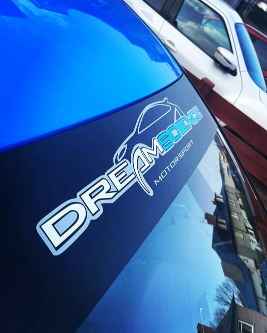 dream-science-sunstrip-vinyl-decals-rewrapsandgraphics-2 - R&E Wraps and Graphics LTD - Dream Science Sunstrip - Dream Science, dream science sunstrip, dreamscience, dreamscience sunstrip, sunstrip, sunstrips
