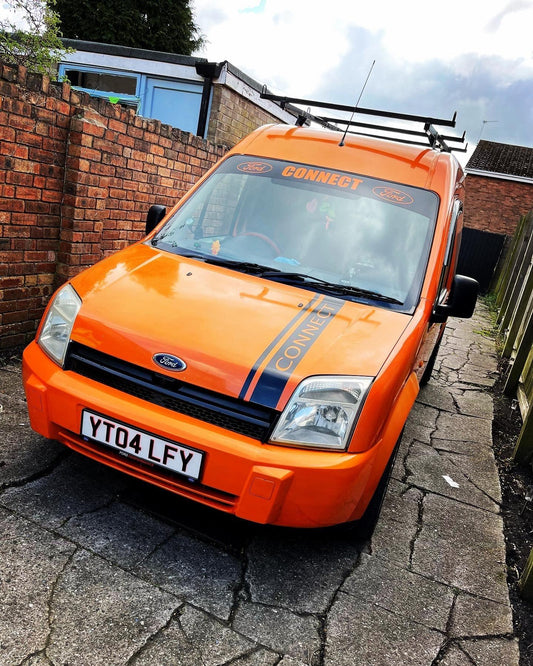 Ford Connect Bonnet Stripe Vinyl Decal Stickers - rewrapsandgraphics