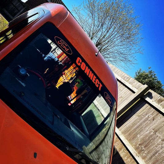 Ford Connect Sunstrip Window Vinyl Decals - rewrapsandgraphics
