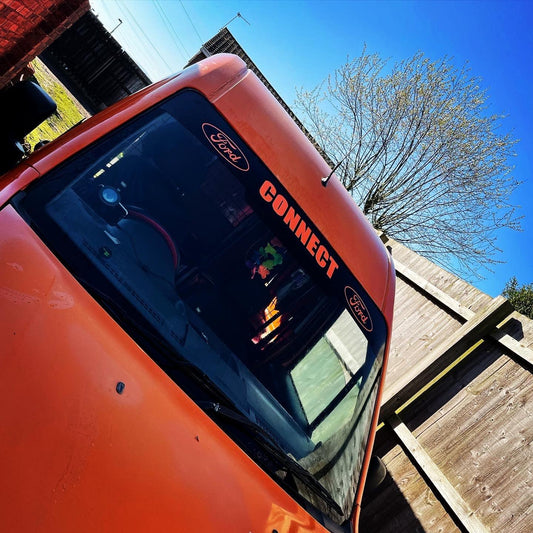 Ford Connect Sunstrip Window Vinyl Decals - rewrapsandgraphics