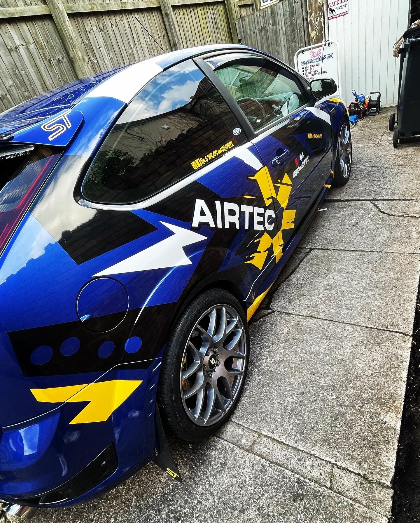 Ford Focus mk2 ST/RS Airtec Graphic Sticker Kit - rewrapsandgraphics