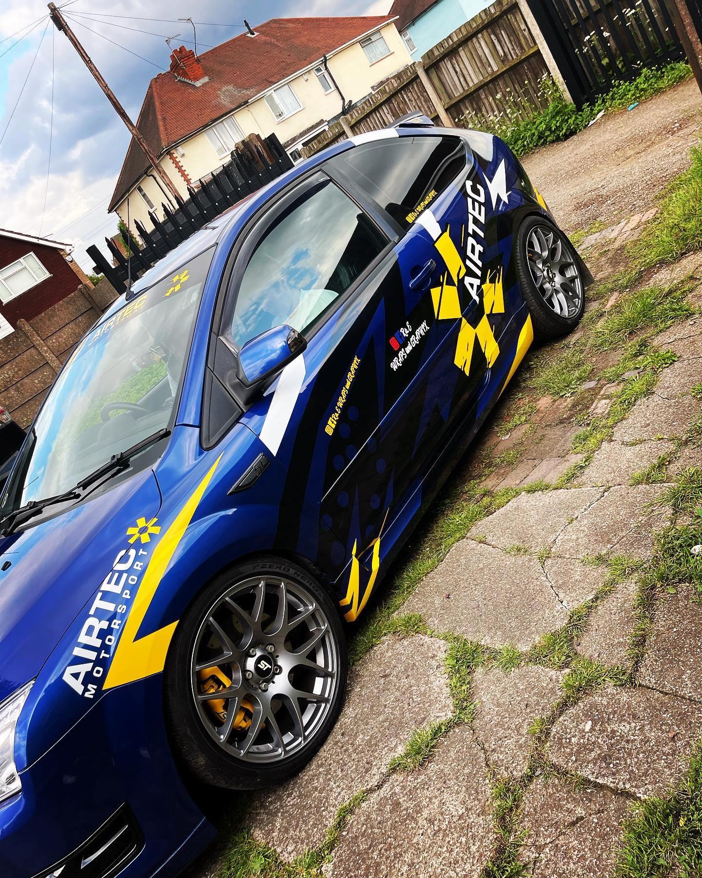 Ford Focus mk2 ST/RS Airtec Graphic Sticker Kit - rewrapsandgraphics