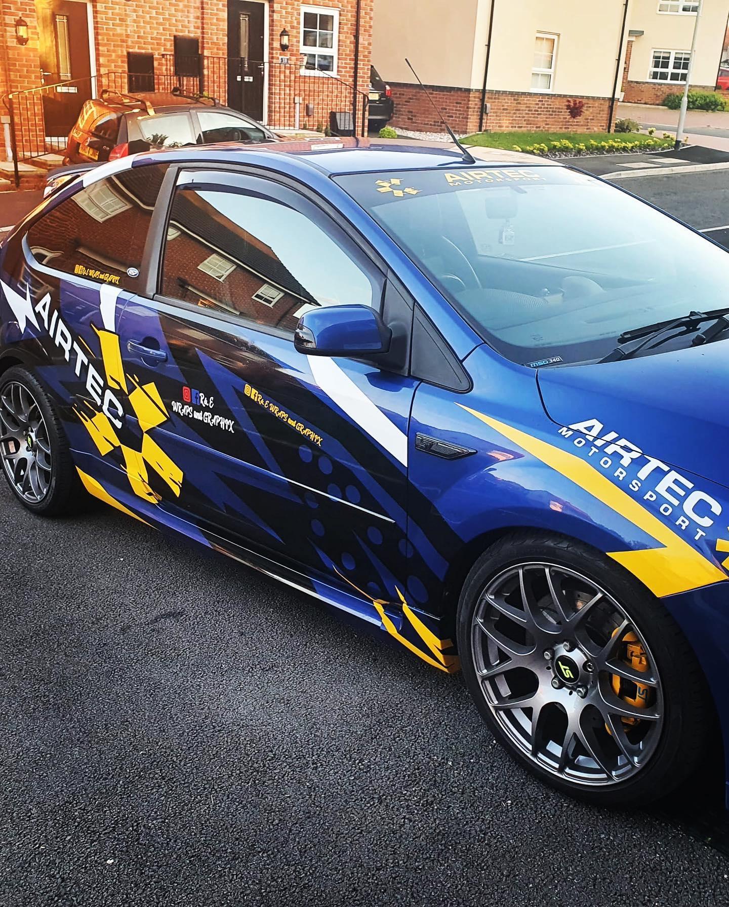 Ford Focus mk2 ST/RS Airtec Graphic Sticker Kit - rewrapsandgraphics