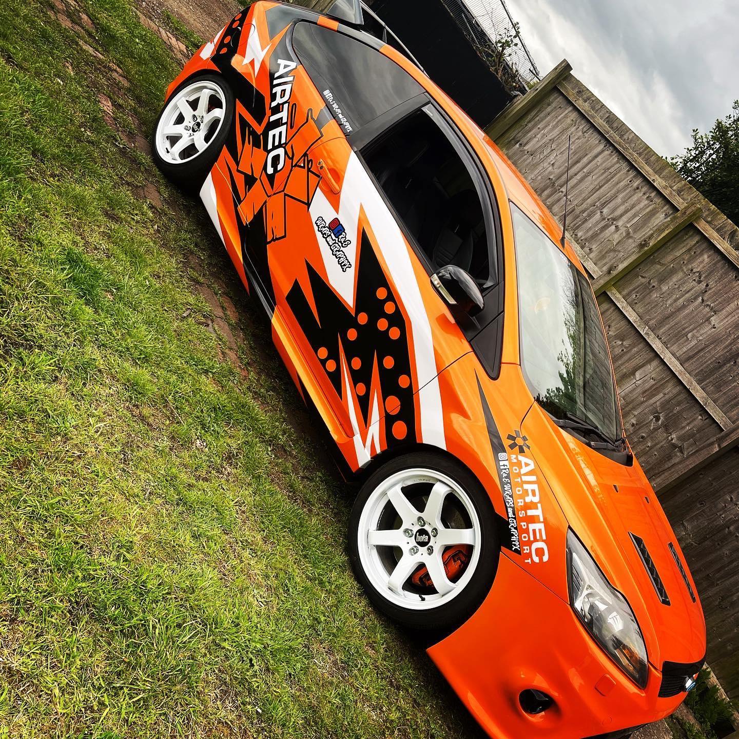 Ford Focus mk2 ST/RS Airtec Graphic Sticker Kit - rewrapsandgraphics
