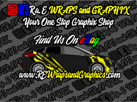 Ford Focus mk3 ST/RS Mountune Tiger Stripe Graphic Sticker Kit - rewrapsandgraphics