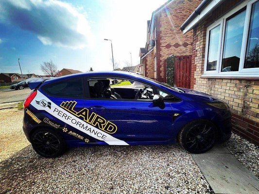 ford-focus-mk4-laird-performance-graphic-sticker-kit-rewrapsandgraphics-1 - R&E Wraps and Graphics LTD - Ford Fiesta mk8 Laird Performance Graphic Kit - ford, Ford Graphic Kits, graphic kits, laird performance, laird performance graphic kit