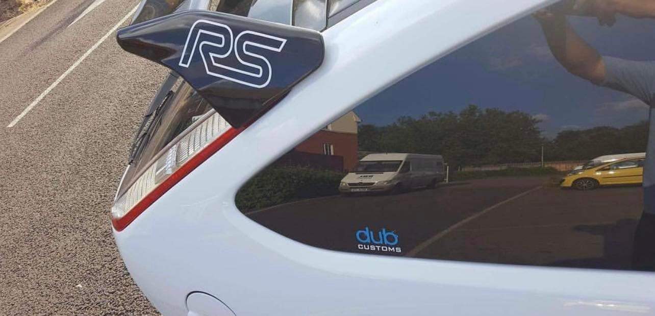 ford-focus-rs-spoiler-vinyl-decal-stickers-rewrapsandgraphics-5 - R&E Wraps and Graphics LTD - Ford Focus RS Spoiler Stickers - car stickers, ford spoiler stickers, rs spolier stickers, spoiler stickers