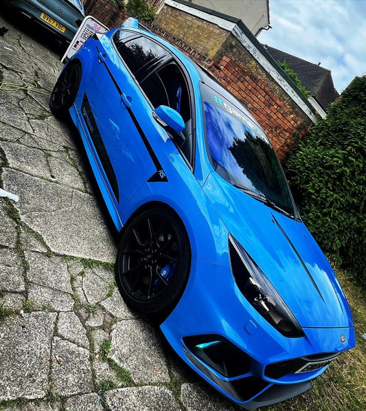 Ford Focus Side Stripes vinyl decal racing stripes - rewrapsandgraphics