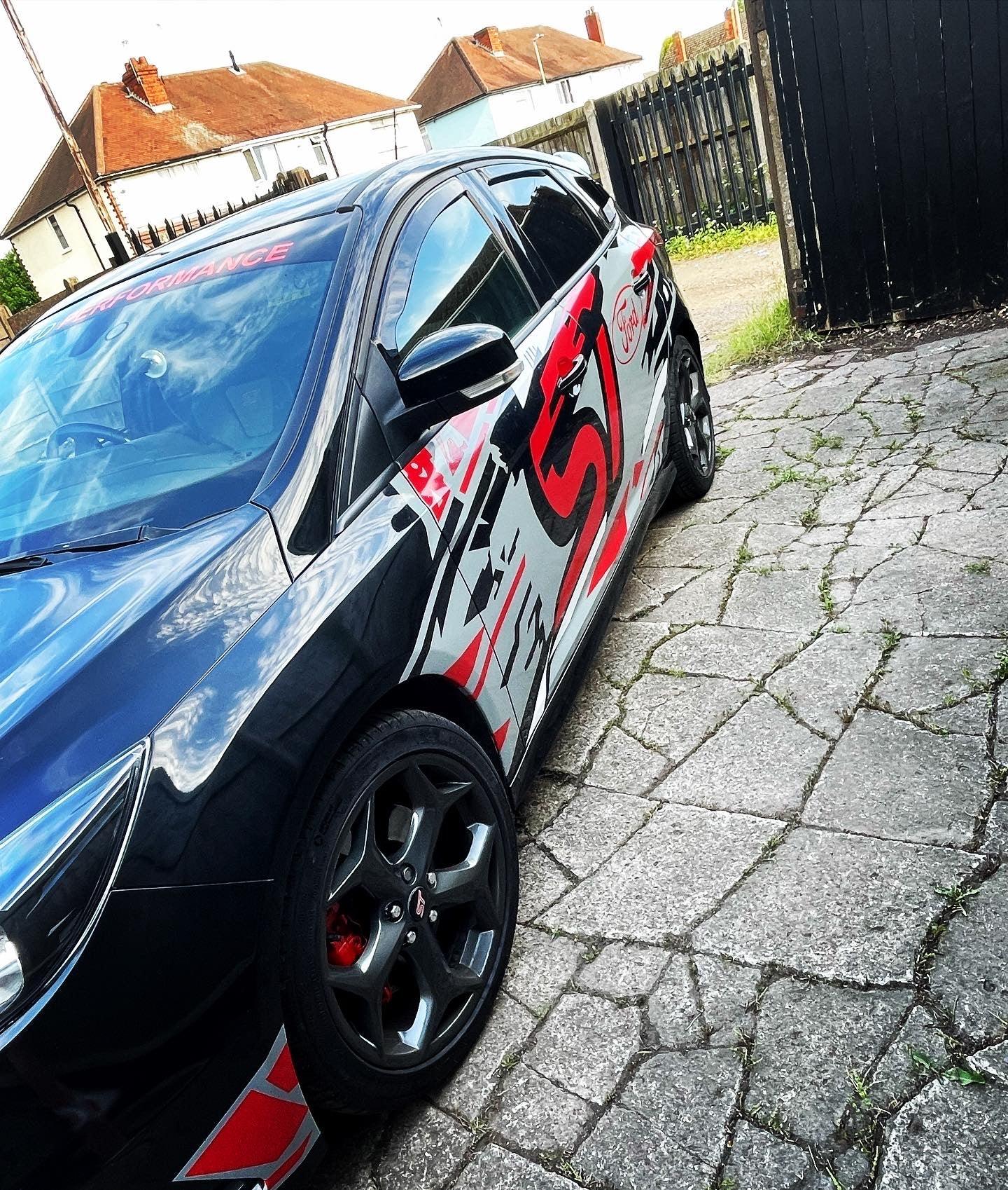 Ford Focus ST Graphic Kit Decal Stickers - rewrapsandgraphics