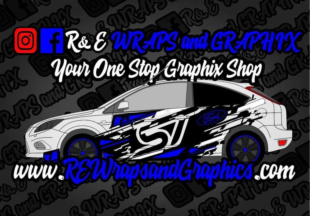 Ford Focus ST Graphic Kit Decal Stickers - rewrapsandgraphics