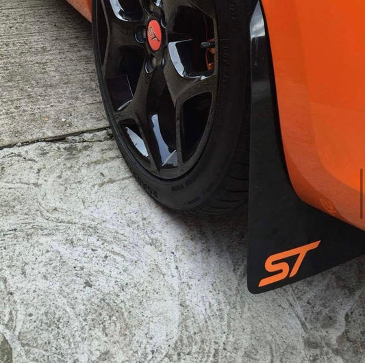 Ford Focus ST Mud Flap Stickers - rewrapsandgraphics