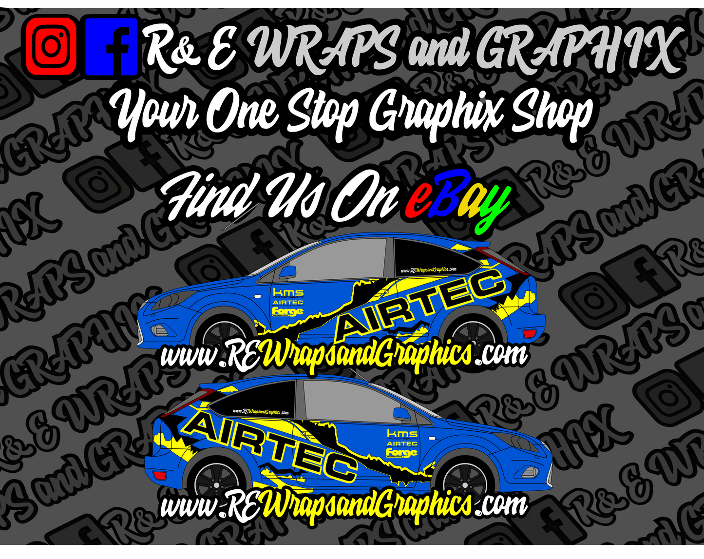 ford-focus-strs-airtec-auto-mods-graphic-sticker-kit-rewrapsandgraphics - R&E Wraps and Graphics LTD - Ford Focus ST/RS Airtec Auto Mods Graphic Kit - airtec, airtec graphic kit, AIRTEC motorsport, auto mods, ford, Ford Graphic Kits, graphic kits