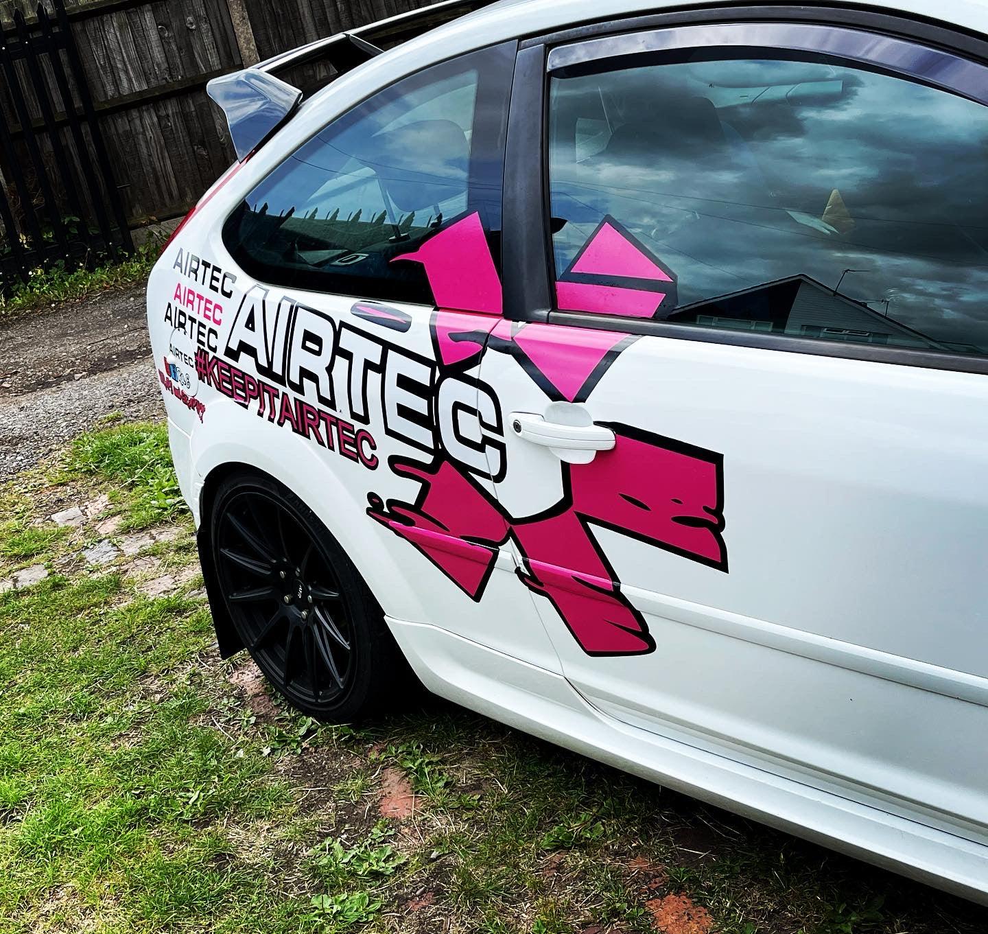 Ford Focus ST/RS Airtec Graphic Kit Vinyl Decals - rewrapsandgraphics