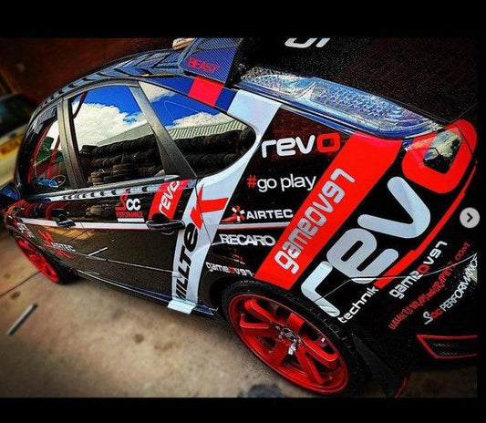 Ford focus ST/RS Revo SCC Performance Miltek Graphic Kit Vinyl Sticker Kit - rewrapsandgraphics