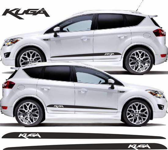 ford-kuga-side-stripes-decal-stickers-rewrapsandgraphics - R&E Wraps and Graphics LTD - Ford Kuga Side Stripes - ford kuga side stripe, ford kuga side stripes, ford side stripes, side stripes