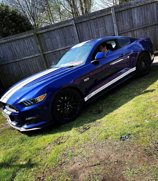 ford-mustang-gt-side-stripes-vinyl-decals-rewrapsandgraphics-1 - R&E Wraps and Graphics LTD - Ford Mustang GT Side Stripes - ford gt side stripes, ford mustang, ford mustang gt, ford side stripes, gt side stripes, mustang gt side stripes
