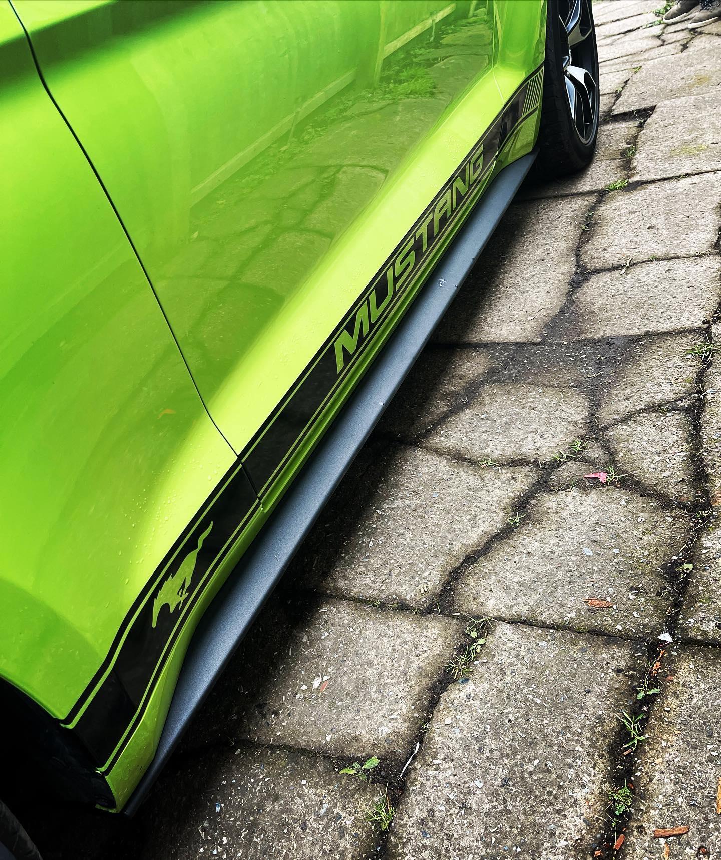 Ford Mustang Side Stripes Vinyl Decals - rewrapsandgraphics