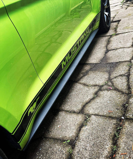 ford-mustang-side-stripes-vinyl-decals-rewrapsandgraphics-1 - R&E Wraps and Graphics LTD - Ford Mustang Side Stripes - ford mustang, ford mustang side stripes, mustang, Mustang side stripes, side stripes