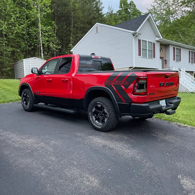 Dodge Ram Rebel Side Decals