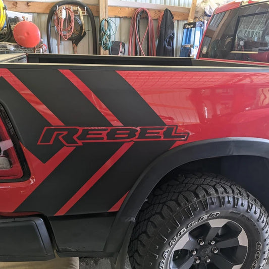Dodge Ram Rebel Side Decals