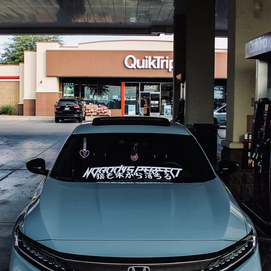 Nobody's perfect Window Stickers