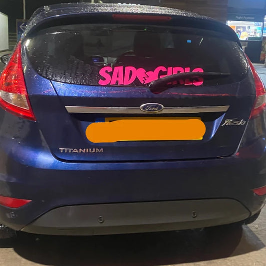Sad Girls Window Sticker