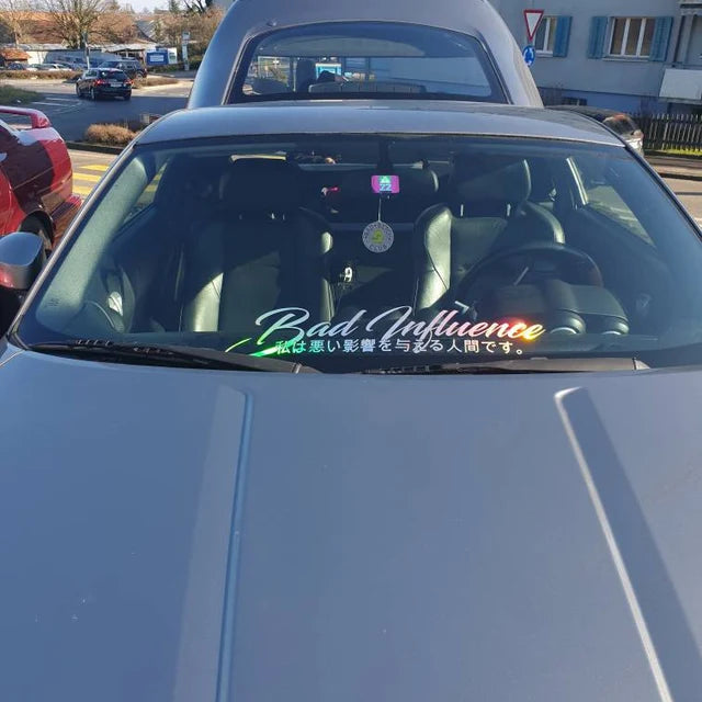 Bad Influence Window Stickers