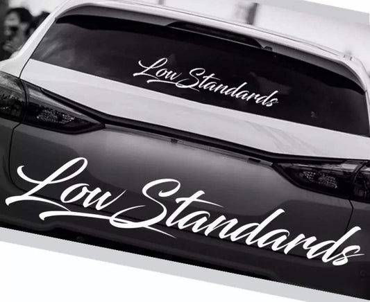 il_1588xN.4147315174_smv1 - R&E Wraps and Graphics LTD - Low Standards Window Sticker - Low Standards