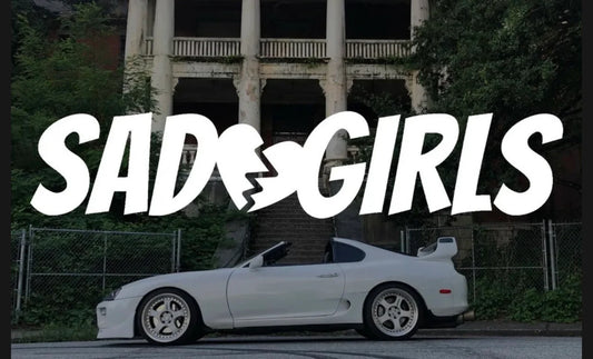 Sad Girls Window Sticker