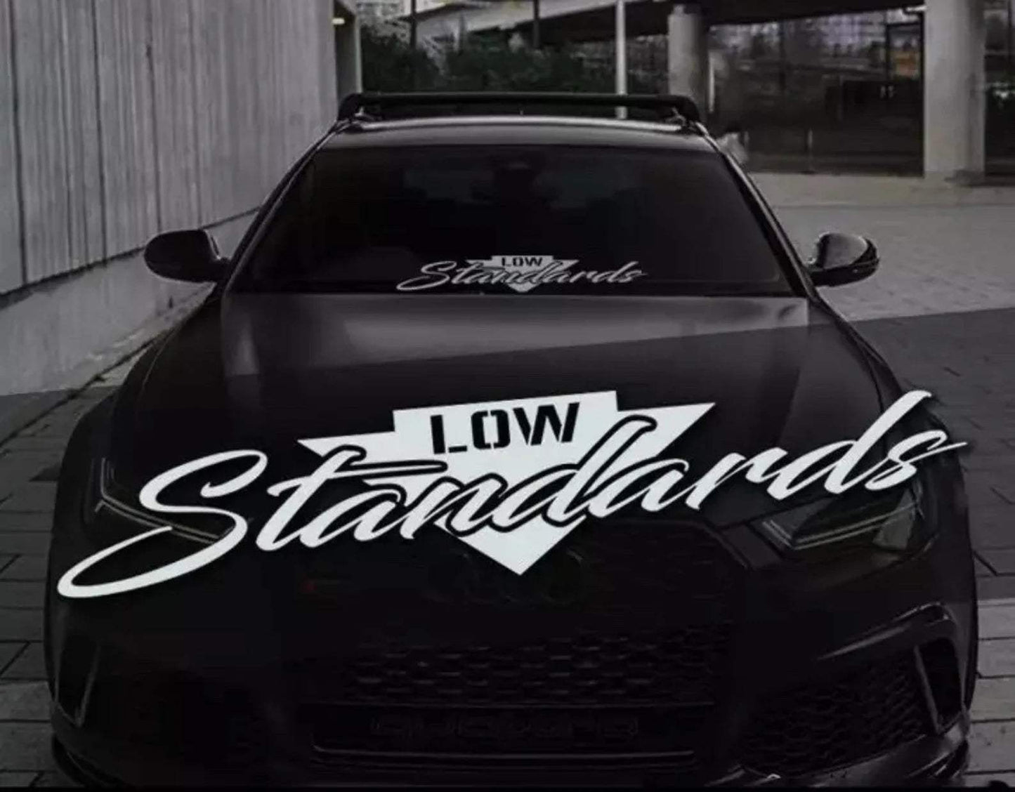 il_1588xN.4427411586_ponk - R&E Wraps and Graphics LTD - Low Standards Window Sticker - Low Standards