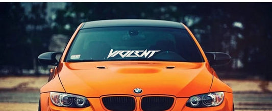 Violent Window Sticker