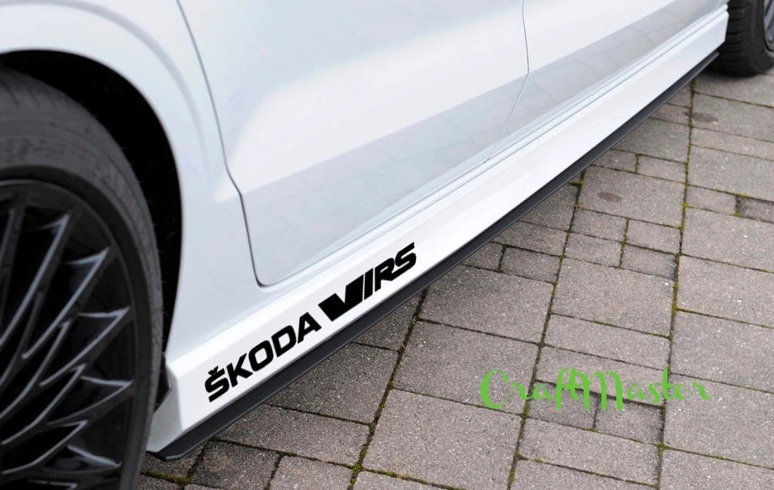 Skoda VRS Stickers X2
