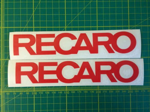 Recaro Side Panel Seat Stickers