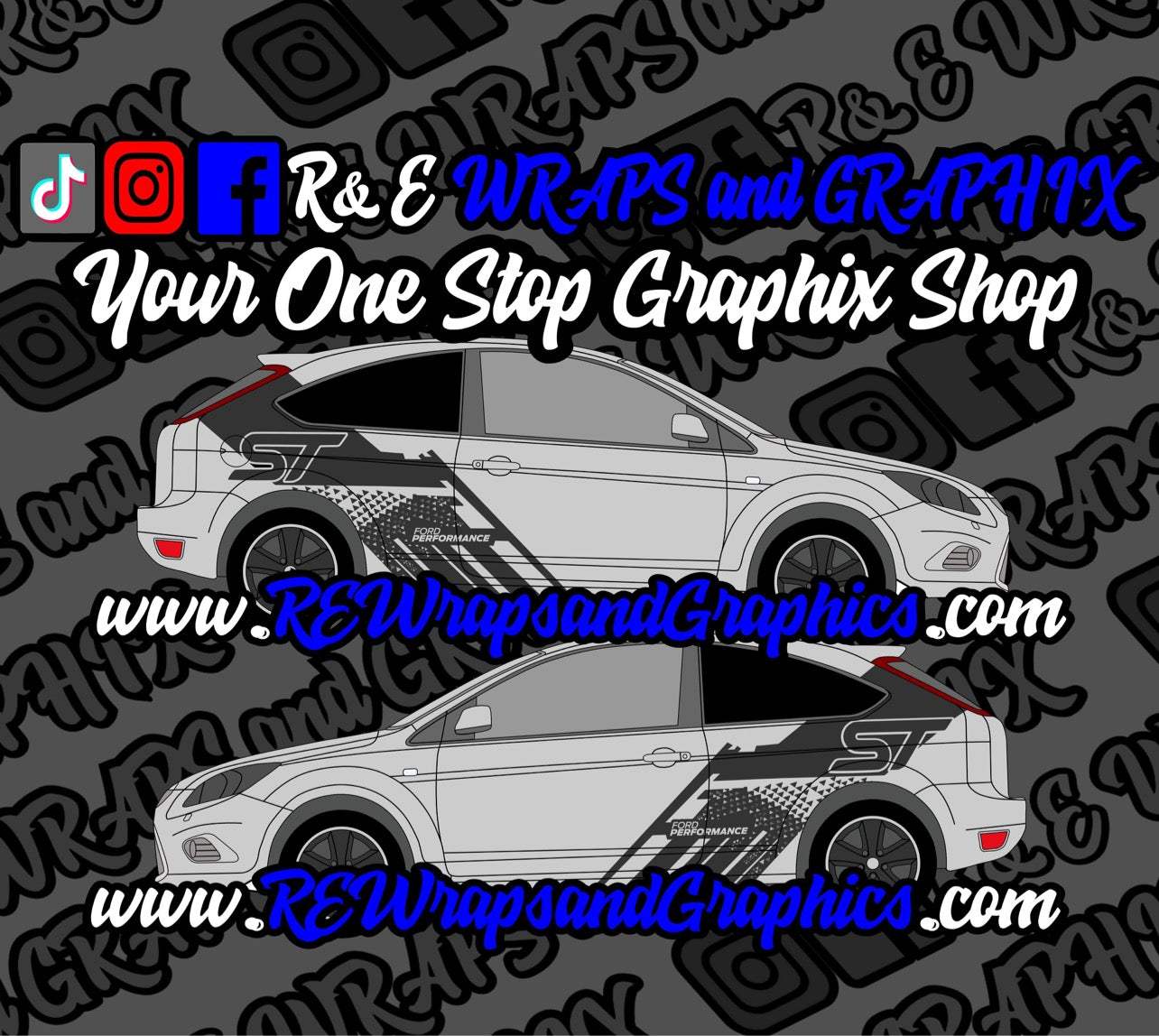 image_19a1eab5-c880-4c40-8731-731c1df4fa39 - R&E Wraps and Graphics LTD - Ford Focus ST Graphic Kit - ford, ford focus, ford focus graphic kits, ford focus st, ford focus st graphic kits, Ford Graphic Kits, graphic kits, ST Graphic Kits