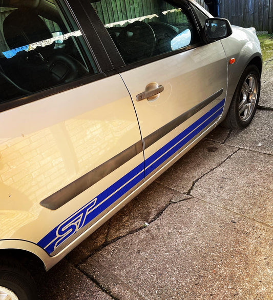 Ford Fiesta MK5 ST Side Stripes