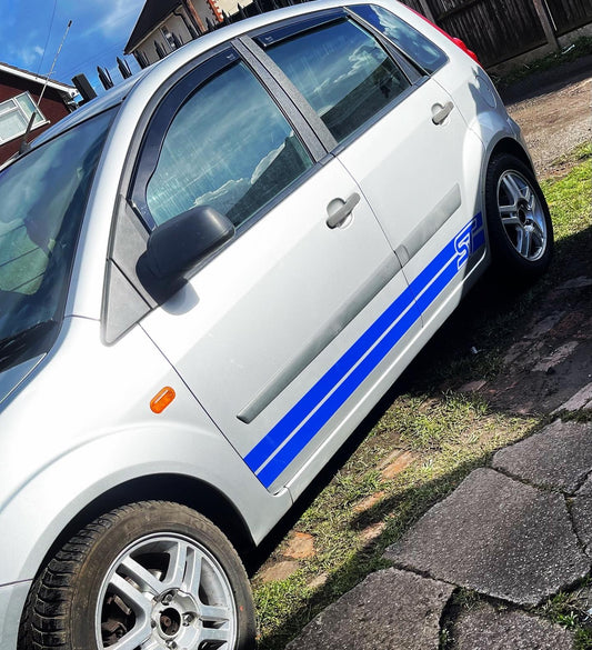 Ford Fiesta MK5 ST Side Stripes