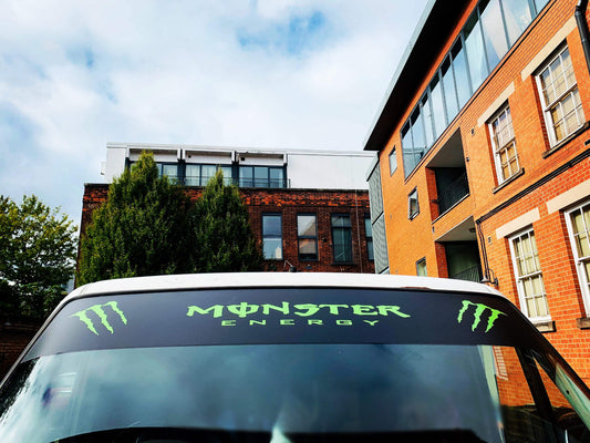 image_51eab629-26b9-40cc-81a8-c19314d721c9 - R&E Wraps and Graphics LTD - Monster Sunstrip - monster energy, monster sunstrip, sunstrip, sunstrips