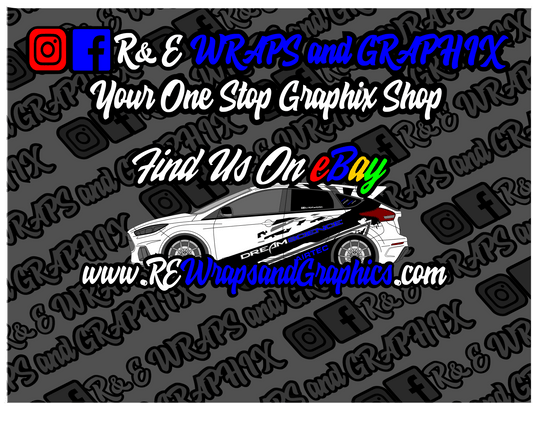image_55d09794-924a-49b1-835b-73962a199305 - R&E Wraps and Graphics LTD - Ford Focus mk3 ST/RS Dream Science Graphic Kit - Dream Science, dream science graphic kit, dream science graphics, dreamscience, ford, Ford Graphic Kits