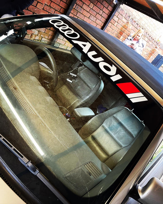 Audi Sunstrip and Side Stripes